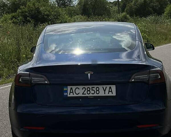 Синий Тесла Модель 3, объемом двигателя 0 л и пробегом 167 тыс. км за 10900 $, фото 1 на Automoto.ua