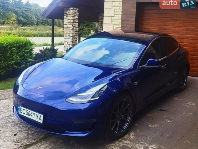 Синий Тесла Модель 3, объемом двигателя 0 л и пробегом 50 тыс. км за 21000 $, фото 7 на Automoto.ua