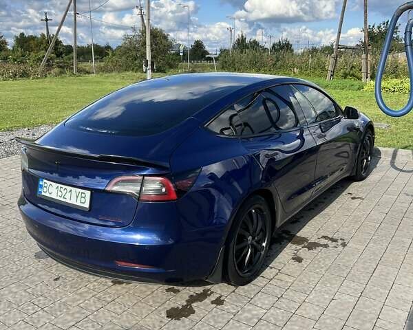Синий Тесла Модель 3, объемом двигателя 0 л и пробегом 100 тыс. км за 15500 $, фото 2 на Automoto.ua