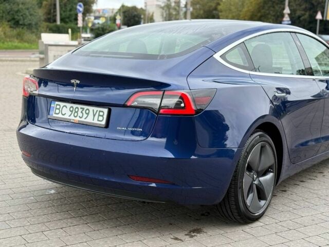 Синий Тесла Модель 3, объемом двигателя 0 л и пробегом 104 тыс. км за 16550 $, фото 4 на Automoto.ua