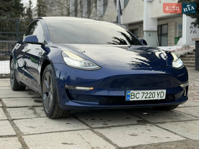 Синий Тесла Модель 3, объемом двигателя 0 л и пробегом 128 тыс. км за 15500 $, фото 1 на Automoto.ua