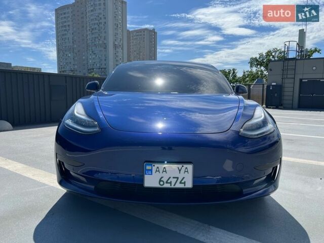 Синий Тесла Модель 3, объемом двигателя 0 л и пробегом 100 тыс. км за 17500 $, фото 5 на Automoto.ua