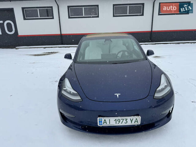 Синий Тесла Модель 3, объемом двигателя 0 л и пробегом 136 тыс. км за 17800 $, фото 4 на Automoto.ua