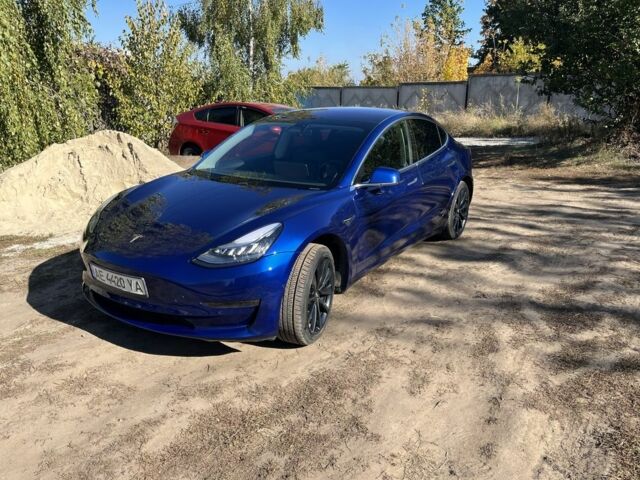 Синий Тесла Модель 3, объемом двигателя 0 л и пробегом 170 тыс. км за 17000 $, фото 1 на Automoto.ua