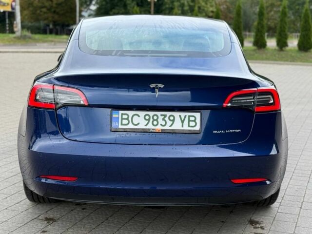 Синий Тесла Модель 3, объемом двигателя 0 л и пробегом 104 тыс. км за 16999 $, фото 3 на Automoto.ua