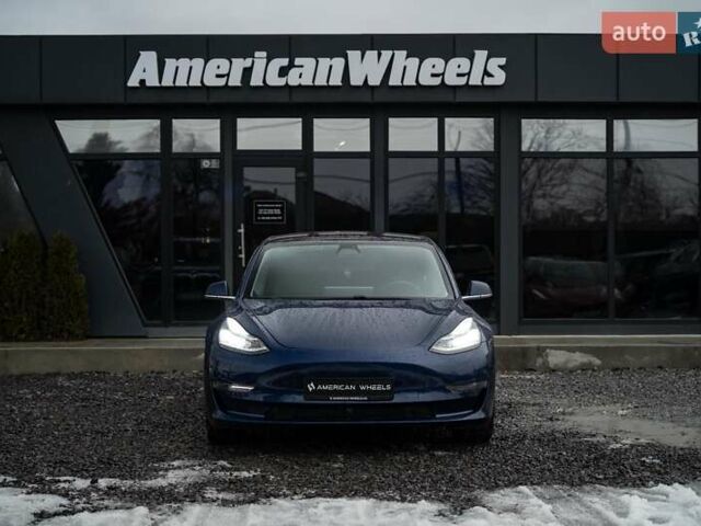 Синий Тесла Модель 3, объемом двигателя 0 л и пробегом 79 тыс. км за 18900 $, фото 1 на Automoto.ua