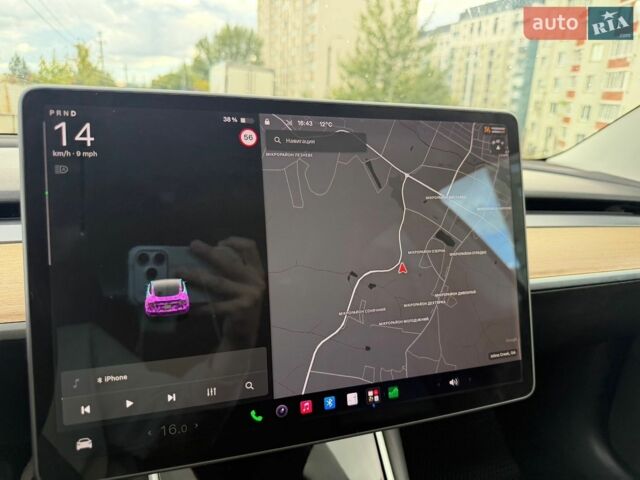 Синій Тесла Модель 3, об'ємом двигуна 0 л та пробігом 99 тис. км за 14850 $, фото 35 на Automoto.ua