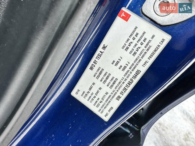 Синий Тесла Модель 3, объемом двигателя 0 л и пробегом 145 тыс. км за 14500 $, фото 33 на Automoto.ua