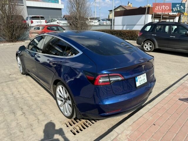 Синий Тесла Модель 3, объемом двигателя 0 л и пробегом 116 тыс. км за 17800 $, фото 5 на Automoto.ua