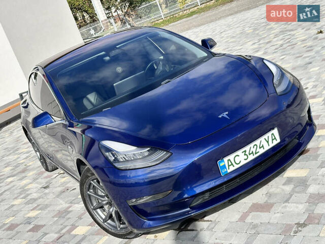 Синій Тесла Модель 3, об'ємом двигуна 0 л та пробігом 87 тис. км за 16999 $, фото 2 на Automoto.ua