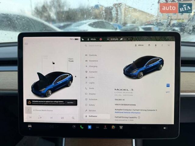 Синий Тесла Модель 3, объемом двигателя 0 л и пробегом 217 тыс. км за 12800 $, фото 15 на Automoto.ua