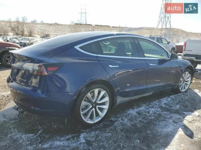 Синий Тесла Модель 3, объемом двигателя 0 л и пробегом 45 тыс. км за 6000 $, фото 2 на Automoto.ua
