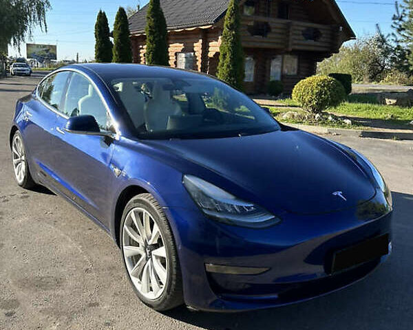 Синий Тесла Модель 3, объемом двигателя 0 л и пробегом 104 тыс. км за 19000 $, фото 3 на Automoto.ua