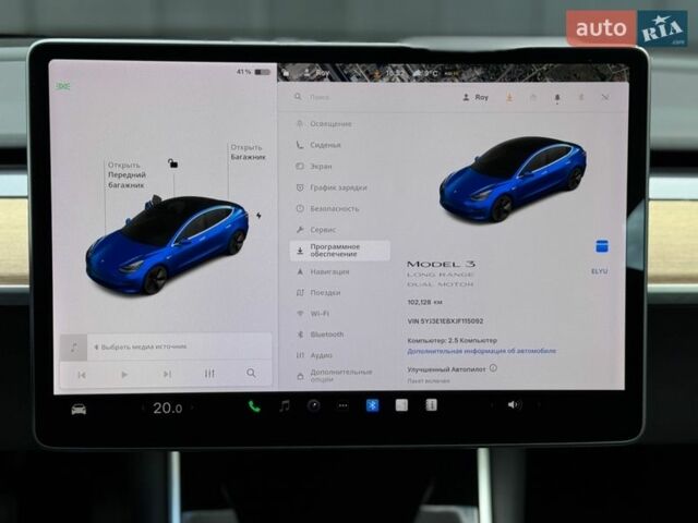 Синий Тесла Модель 3, объемом двигателя 0 л и пробегом 103 тыс. км за 15900 $, фото 49 на Automoto.ua