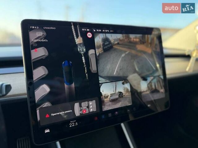 Синій Тесла Модель 3, об'ємом двигуна 0 л та пробігом 222 тис. км за 13000 $, фото 10 на Automoto.ua