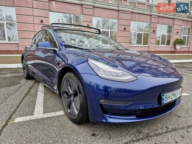 Синий Тесла Модель 3, объемом двигателя 0 л и пробегом 71 тыс. км за 17555 $, фото 2 на Automoto.ua