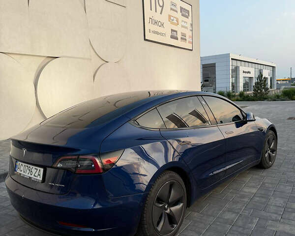 Синій Тесла Модель 3, об'ємом двигуна 0 л та пробігом 125 тис. км за 17500 $, фото 2 на Automoto.ua