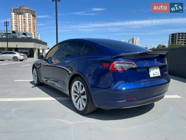 Синий Тесла Модель 3, объемом двигателя 0 л и пробегом 100 тыс. км за 17500 $, фото 2 на Automoto.ua