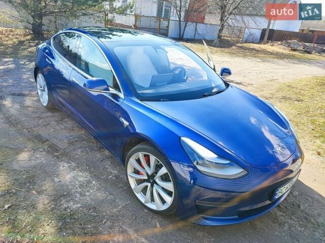 Синий Тесла Модель 3, объемом двигателя 0 л и пробегом 135 тыс. км за 16900 $, фото 16 на Automoto.ua