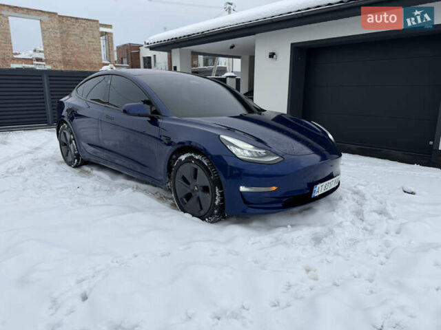 Синий Тесла Модель 3, объемом двигателя 0 л и пробегом 119 тыс. км за 15900 $, фото 3 на Automoto.ua
