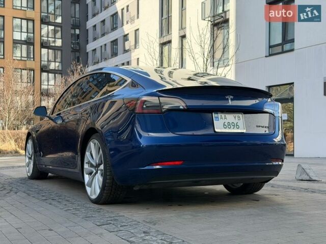 Синий Тесла Модель 3, объемом двигателя 0 л и пробегом 115 тыс. км за 18999 $, фото 9 на Automoto.ua