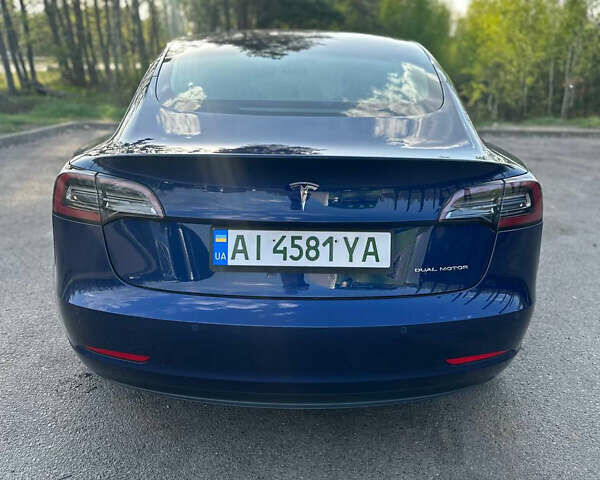 Синий Тесла Модель 3, объемом двигателя 0 л и пробегом 131 тыс. км за 15499 $, фото 3 на Automoto.ua