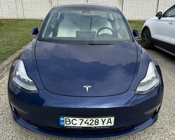 Синий Тесла Модель 3, объемом двигателя 0 л и пробегом 100 тыс. км за 16500 $, фото 2 на Automoto.ua