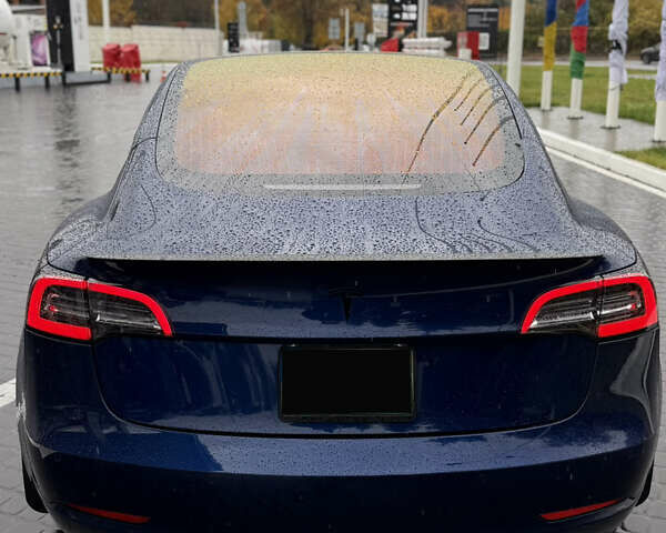 Синий Тесла Модель 3, объемом двигателя 0 л и пробегом 79 тыс. км за 18900 $, фото 5 на Automoto.ua