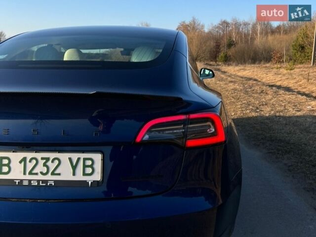 Синий Тесла Модель 3, объемом двигателя 0 л и пробегом 98 тыс. км за 16500 $, фото 5 на Automoto.ua