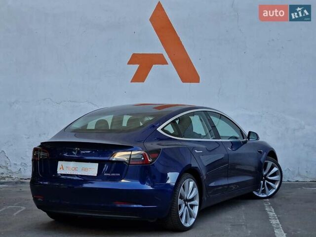 Синий Тесла Модель 3, объемом двигателя 0 л и пробегом 98 тыс. км за 18990 $, фото 31 на Automoto.ua