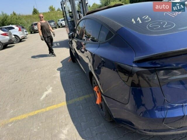 Синій Тесла Модель 3, об'ємом двигуна 0 л та пробігом 80 тис. км за 14500 $, фото 13 на Automoto.ua