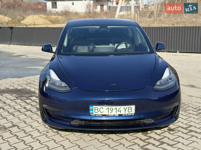 Синий Тесла Модель 3, объемом двигателя 0 л и пробегом 156 тыс. км за 14900 $, фото 2 на Automoto.ua