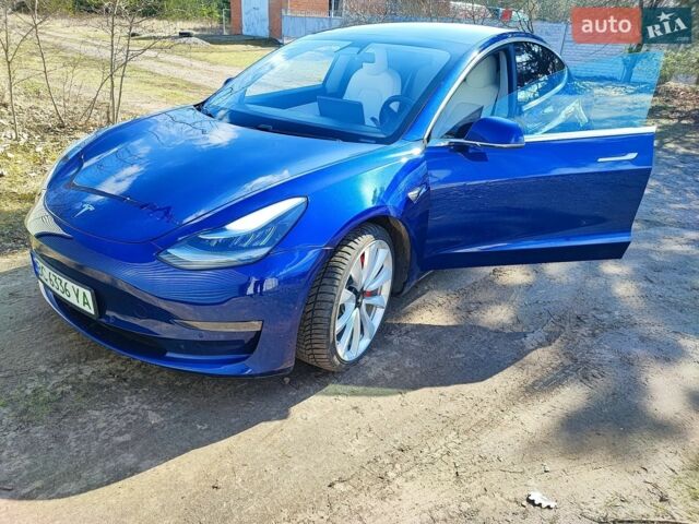 Синий Тесла Модель 3, объемом двигателя 0 л и пробегом 135 тыс. км за 16900 $, фото 15 на Automoto.ua