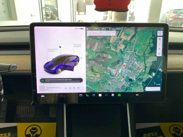 Синий Тесла Модель 3, объемом двигателя 0 л и пробегом 48 тыс. км за 18900 $, фото 16 на Automoto.ua