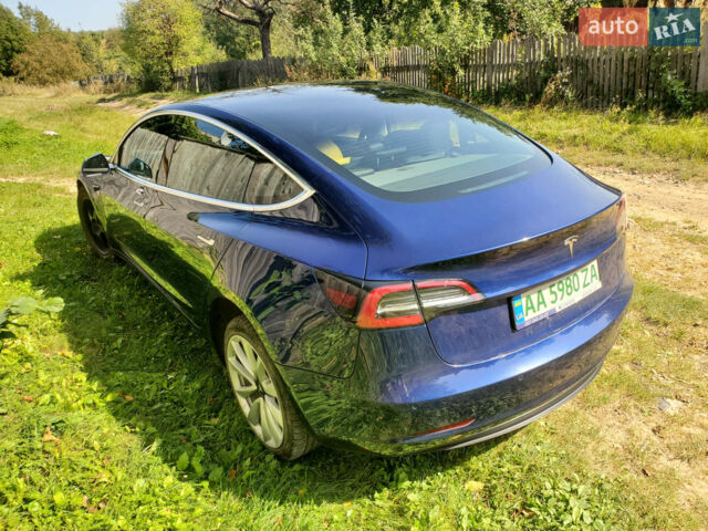 Синий Тесла Модель 3, объемом двигателя 0 л и пробегом 99 тыс. км за 18500 $, фото 3 на Automoto.ua