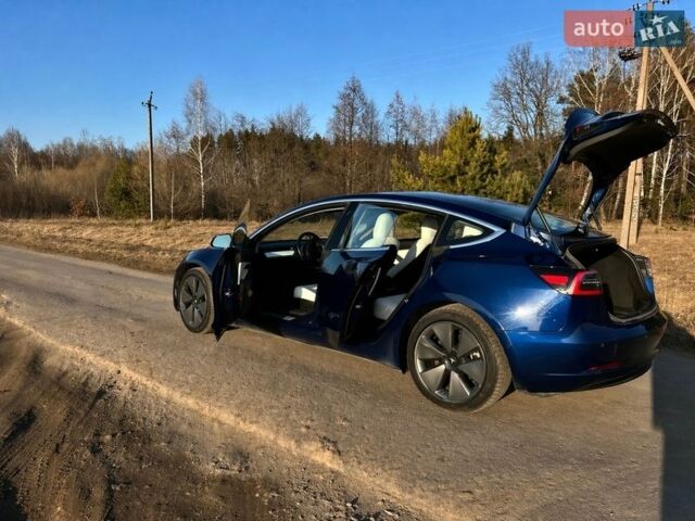 Синий Тесла Модель 3, объемом двигателя 0 л и пробегом 98 тыс. км за 16500 $, фото 14 на Automoto.ua