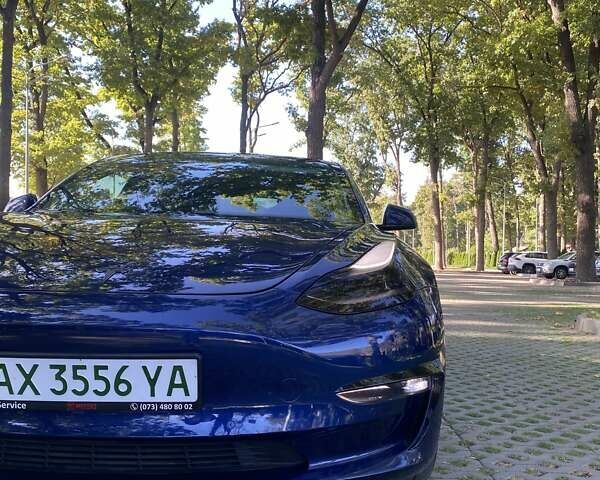 Синий Тесла Модель 3, объемом двигателя 0 л и пробегом 82 тыс. км за 17500 $, фото 14 на Automoto.ua
