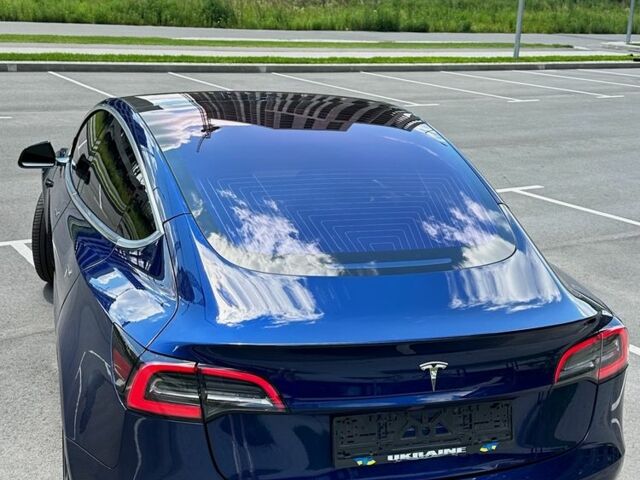 Синій Тесла Модель 3, об'ємом двигуна 0 л та пробігом 83 тис. км за 23750 $, фото 1 на Automoto.ua
