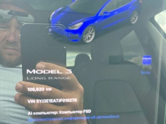 Синій Тесла Модель 3, об'ємом двигуна 0 л та пробігом 106 тис. км за 15900 $, фото 7 на Automoto.ua