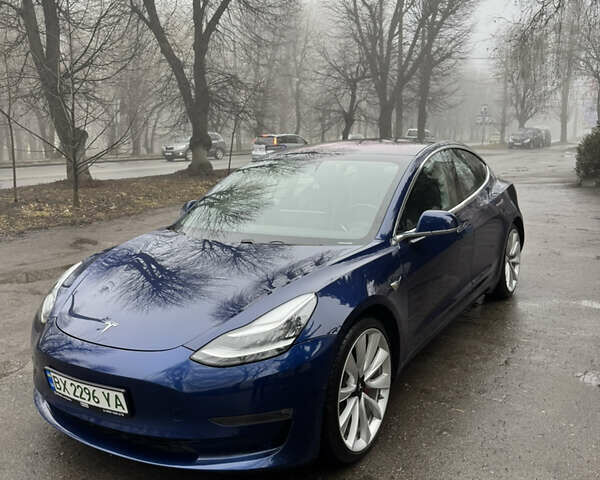 Синий Тесла Модель 3, объемом двигателя 0 л и пробегом 199 тыс. км за 19000 $, фото 20 на Automoto.ua