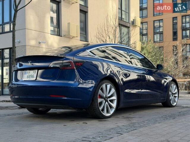 Синий Тесла Модель 3, объемом двигателя 0 л и пробегом 115 тыс. км за 18999 $, фото 12 на Automoto.ua