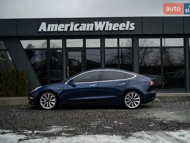 Синий Тесла Модель 3, объемом двигателя 0 л и пробегом 79 тыс. км за 18900 $, фото 3 на Automoto.ua
