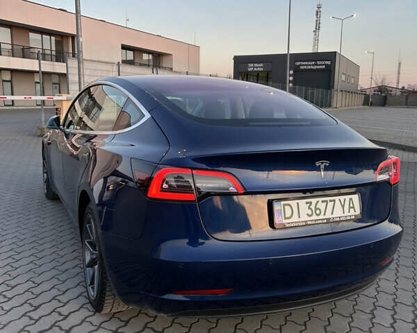 Синий Тесла Модель 3, объемом двигателя 0 л и пробегом 58 тыс. км за 17800 $, фото 1 на Automoto.ua