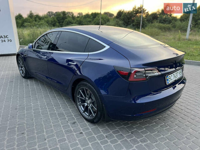 Синий Тесла Модель 3, объемом двигателя 0 л и пробегом 96 тыс. км за 17999 $, фото 3 на Automoto.ua