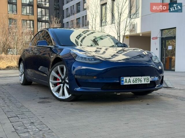 Синий Тесла Модель 3, объемом двигателя 0 л и пробегом 115 тыс. км за 18999 $, фото 18 на Automoto.ua