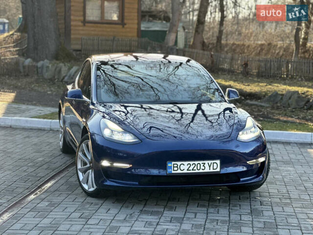 Синий Тесла Модель 3, объемом двигателя 0 л и пробегом 145 тыс. км за 13999 $, фото 1 на Automoto.ua