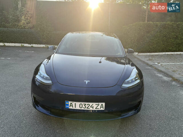 Синий Тесла Модель 3, объемом двигателя 0 л и пробегом 58 тыс. км за 17500 $, фото 4 на Automoto.ua