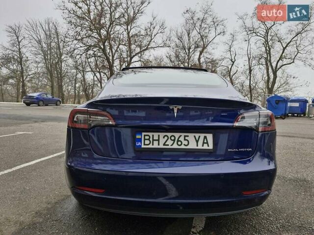 Синий Тесла Модель 3, объемом двигателя 0 л и пробегом 71 тыс. км за 17555 $, фото 5 на Automoto.ua