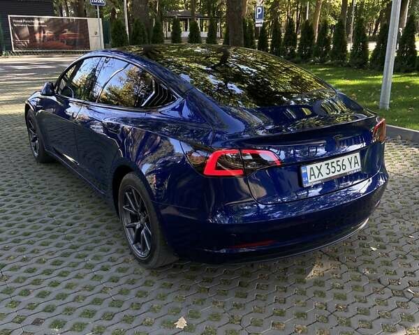 Синий Тесла Модель 3, объемом двигателя 0 л и пробегом 82 тыс. км за 17500 $, фото 1 на Automoto.ua