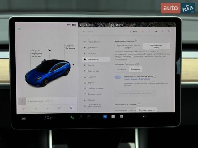Синий Тесла Модель 3, объемом двигателя 0 л и пробегом 103 тыс. км за 15900 $, фото 47 на Automoto.ua